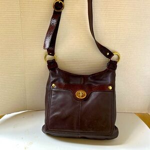 Coach Vintage (70’s/80’s) Crossbody Brown Leather Bag in great condition